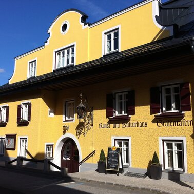 Außenansicht des Kunst-und Kulturhaus Öblarn