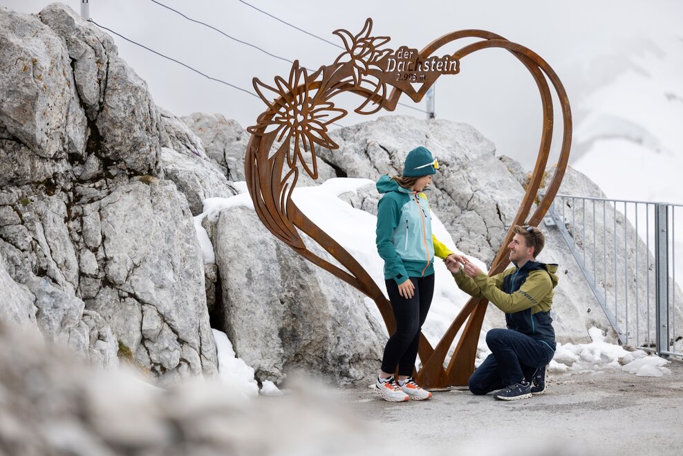 Das Verlobungsplatzerl am Dachstein | © Harald Steiner