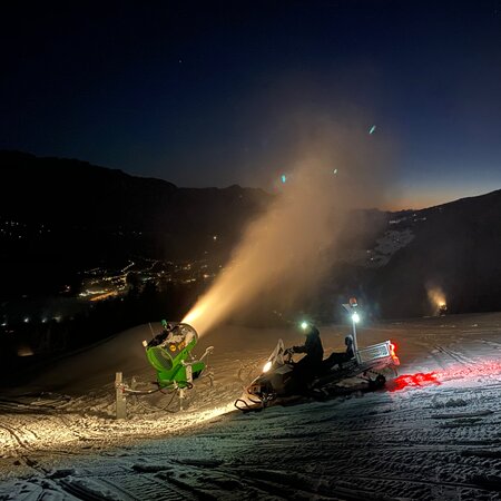 Auch bei Nacht wird stets Bestens auf unsere Pisten achtgegeben. | © Birgit Walcher