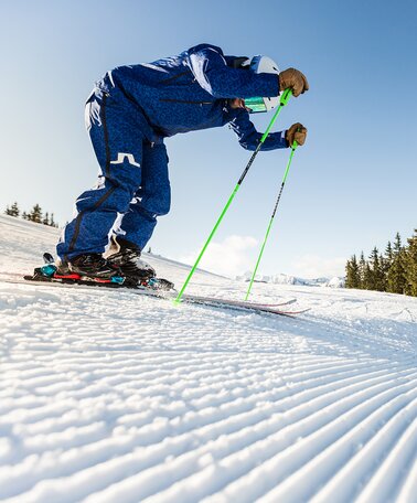On the speed track you can prove to everyone that you are a real racer. | © Dominik Steiner