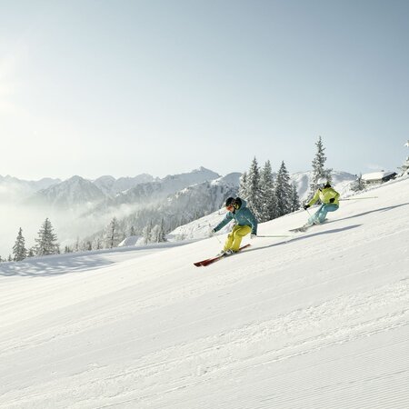 Skiing pleasure on the 4-mountain ski circuit | © Peter Burgstaller