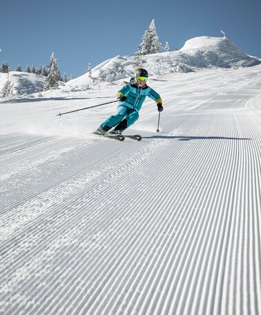 Skier on the Reiteralm | © Mirja Geh
