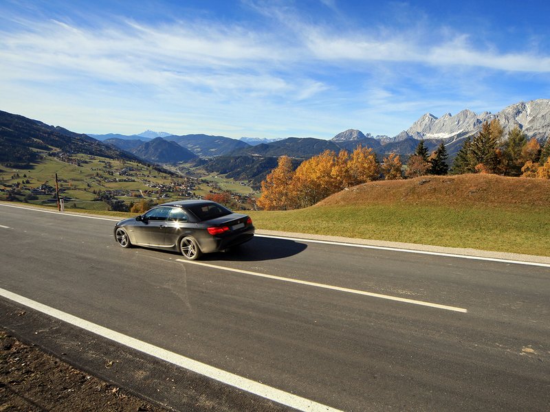 Views on the Planai toll road | © Martin Huber