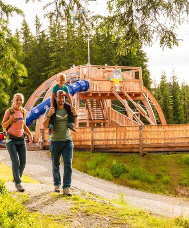 Der Nordpol im Hopsiland Planai | © Christine Höflehner