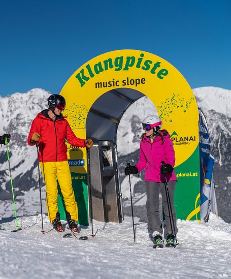 The sound slope on the Planai | © Christine Höflehner