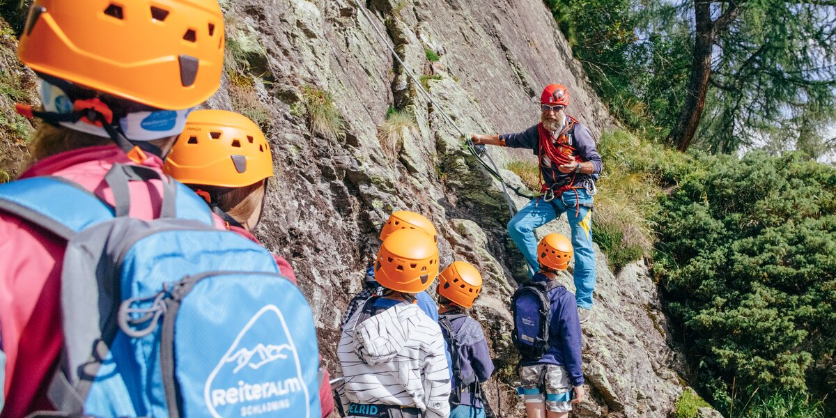 Klettersteig Goas Steigl, Reiteralm | © Reiteralm Bergbahnen
