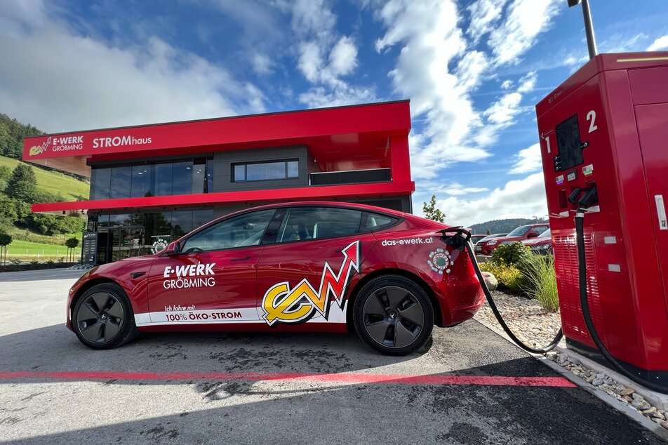 E-charging station Stromhaus - Impression #1 | © E-Werk Gröbming