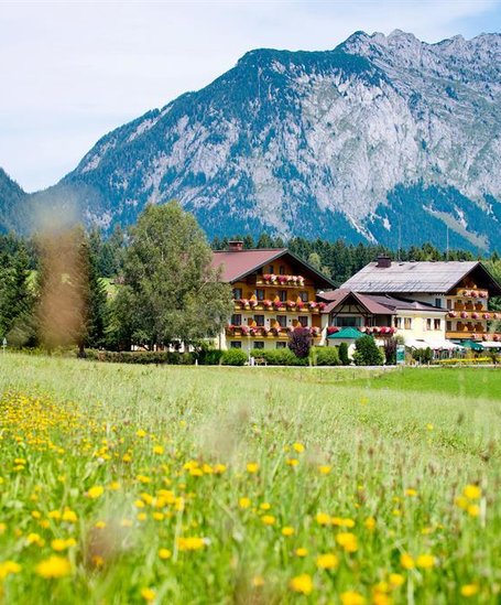 Aussenansicht Sommer  | © Landhotel - Restaurant Häuserl im Wald