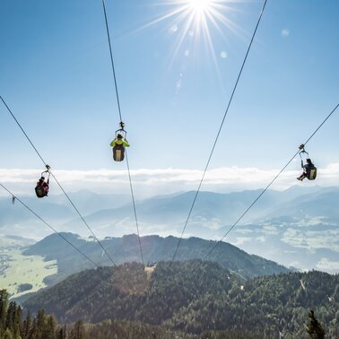 Zipline Stoderzinken  | © Christoph Huber