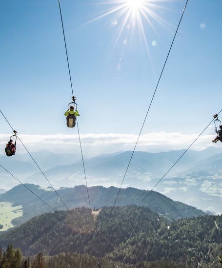 Zipline Stoderzinken  | © Christoph Huber
