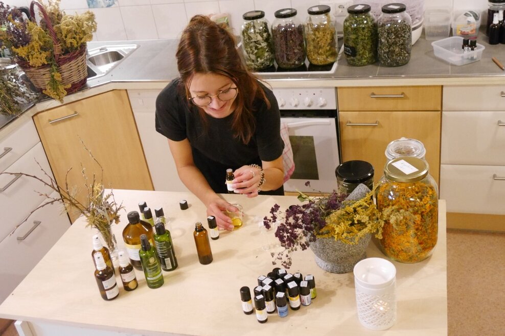 Laura Warter bei der Arbeit | © Sarah Eder 