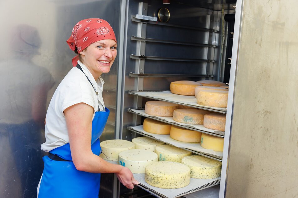 Käseproduktion, Engelhardthof | © Martin Huber