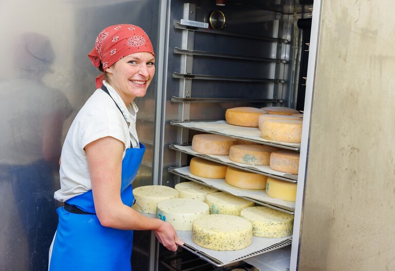 Käseproduktion, Engelhardthof | © Martin Huber