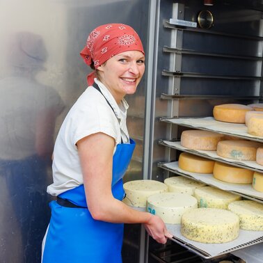 Käseproduktion, Engelhardthof | © Martin Huber