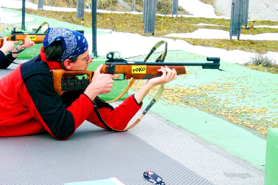 Biathlon für Gäste mit Kleinkalibergewehr - Impression #1 | © Langlaufschule fit & fun
