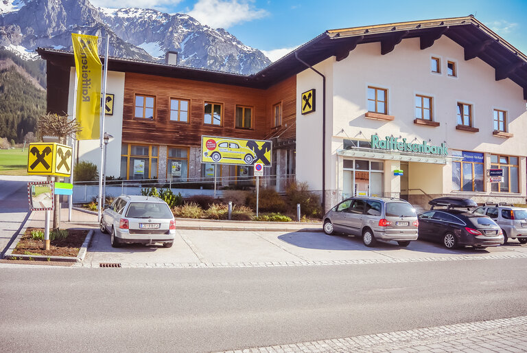 Raiffeisenbank in Ramsau Ort. | © Raiffeisenbank Schladming-Gröbming eGen