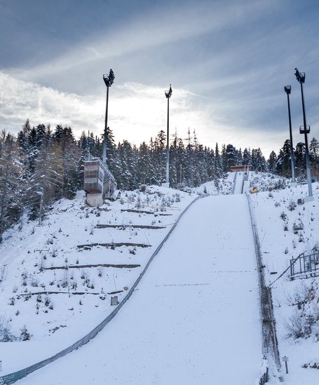 Skisprungschanze | © ÖSV/ FLORIAN KOTLABA