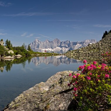 Spiegelsee Lake at Reiteralm | © Schladming Dachstein/Herbert Raffalt