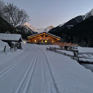 Winterbild Waldhäuslalm | © Waldhäuslalm