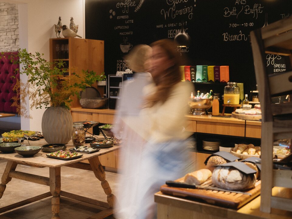 Chalets Coburg Buffet | © Magdalena Resch