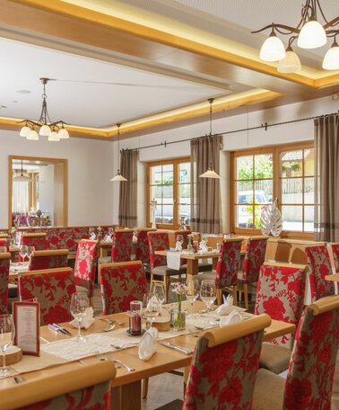 Restaurantbereich im Felsners Restaurant | © Christine Höflehner