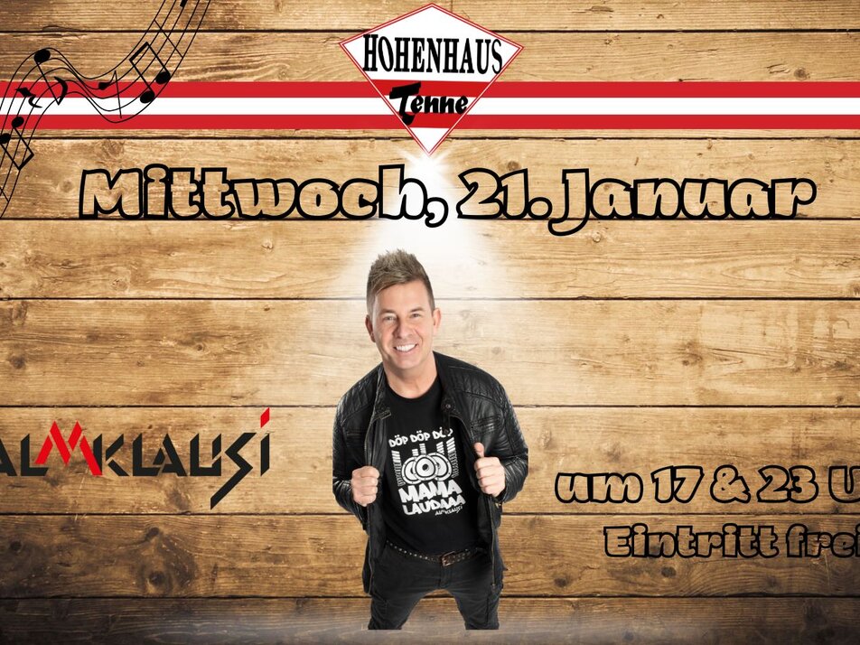 Almklausi live - Impression #1 | © @Hohenhaus Tenne