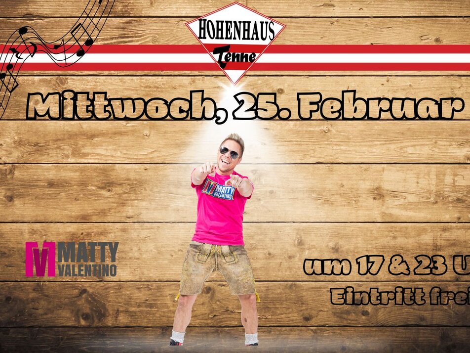 Matty Valentino live - Impression #1 | © @Hohenhaus Tenne
