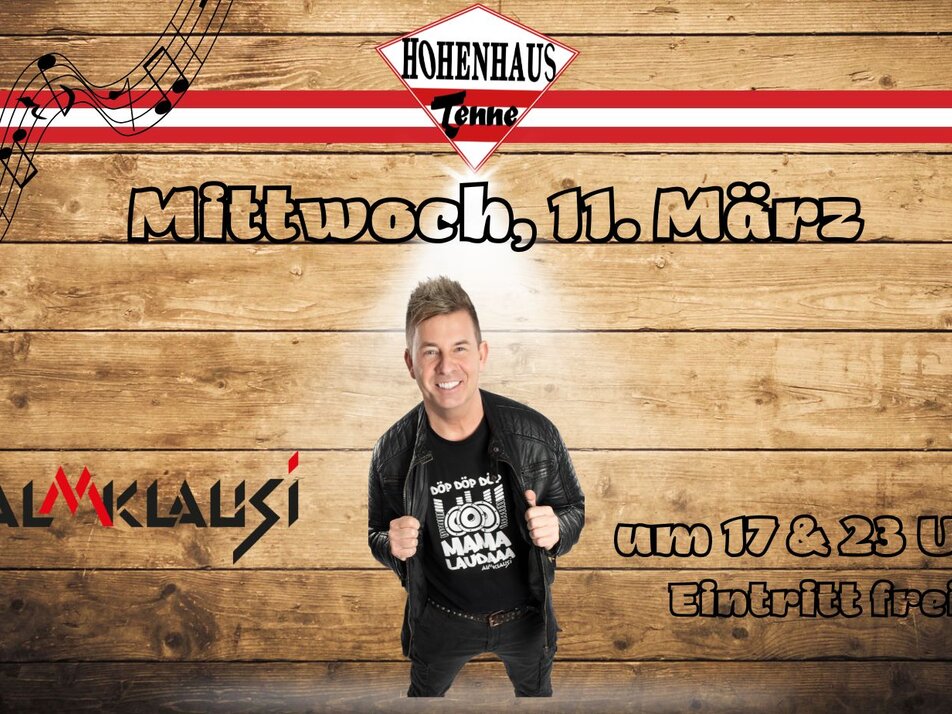 Almklausi LIVE - Impression #1 | © @Hohenhaus Tenne