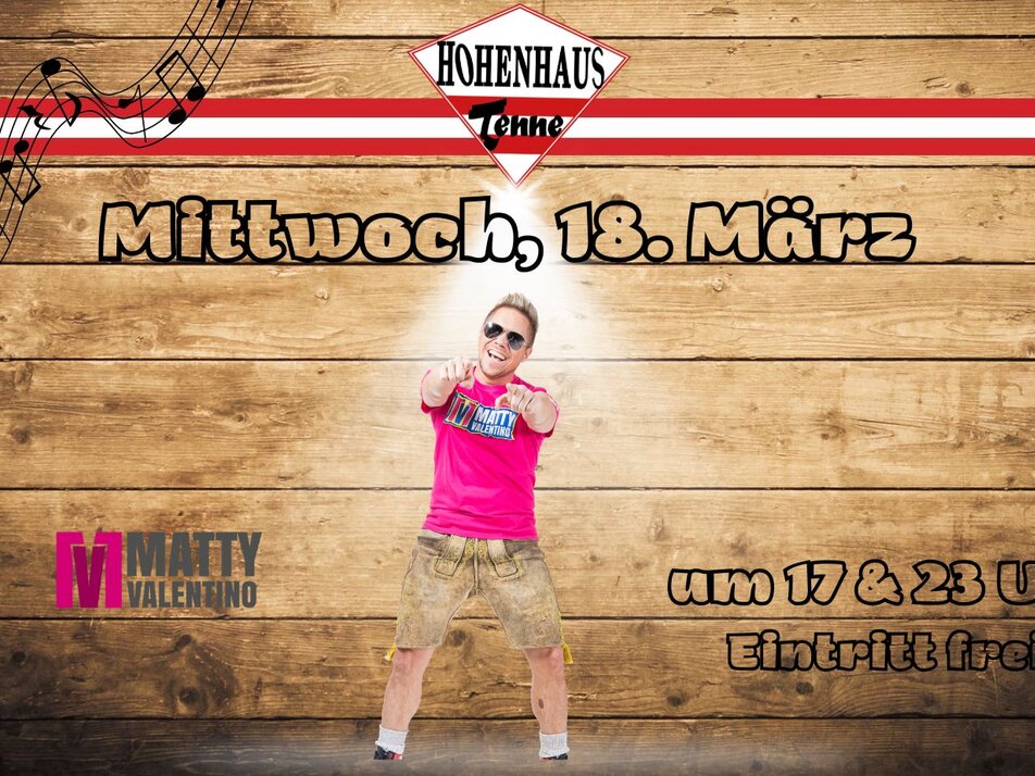 Matty Valentino live - Impression #1 | © @Hohenhaus Tenne
