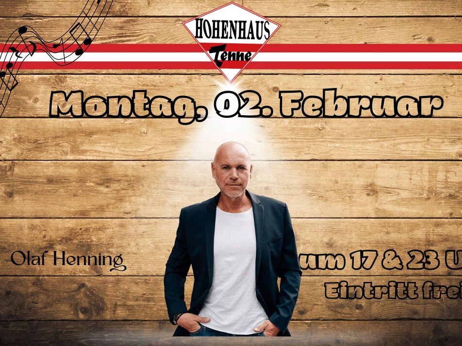 Olaf Henning live - Impression #1 | © @Hohenhaus Tenne