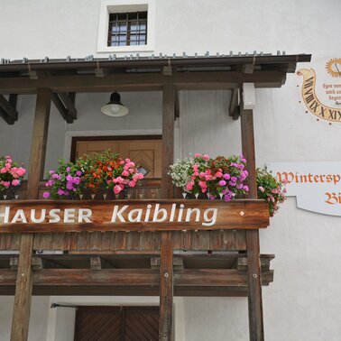 Bücherei Wintersportmuseum Balkon | © Marktgemeinde Haus