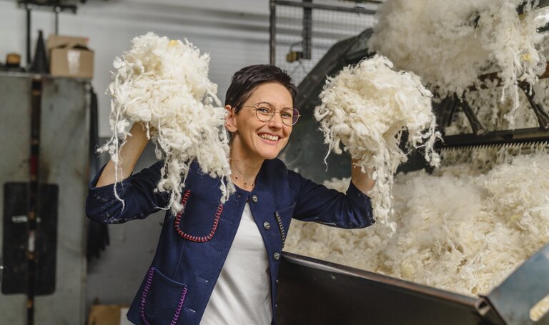 Führung Weberei Krempel | © Steiner1888, Fotografin Christine Höflehner