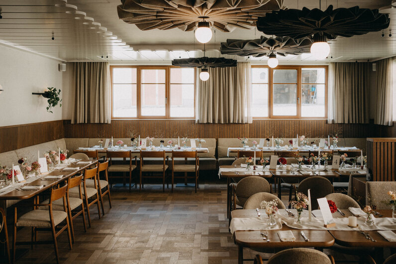 Großer Speisesaal für Feiern | © Marta Urbanelli