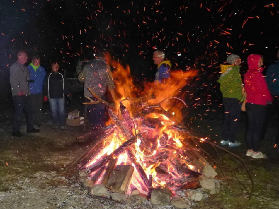 Midsummer fire at Kaiblingalm / Bärfallspitze - Imprese #1 | © Naturfreunde Haus