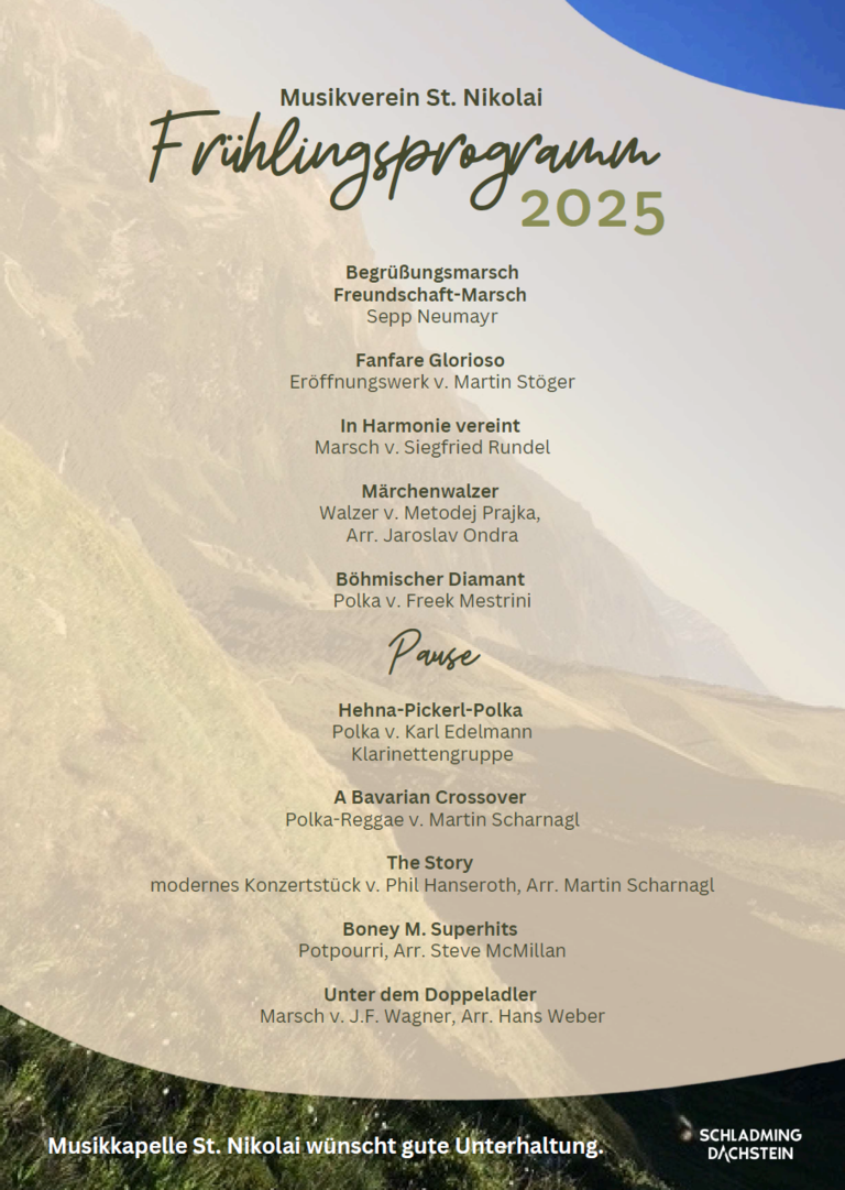 Frühlingskonzert Musikverein St. Nikolai - Imprese #2.2