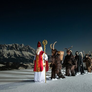 Öblarner Krampusspiel | © Öblaner Krampusgruppe / Christoph Huber