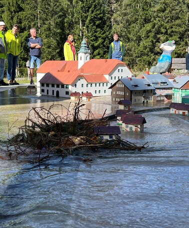 Verklausung Wassererlebnis Öblarn | © Natalie Prüggler