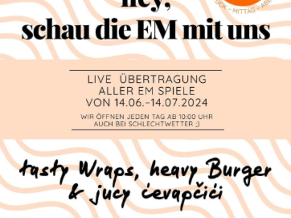 Public Viewing  EURO 2024 beim Freizeitstüberl am Pichl Badesee - Impression #1