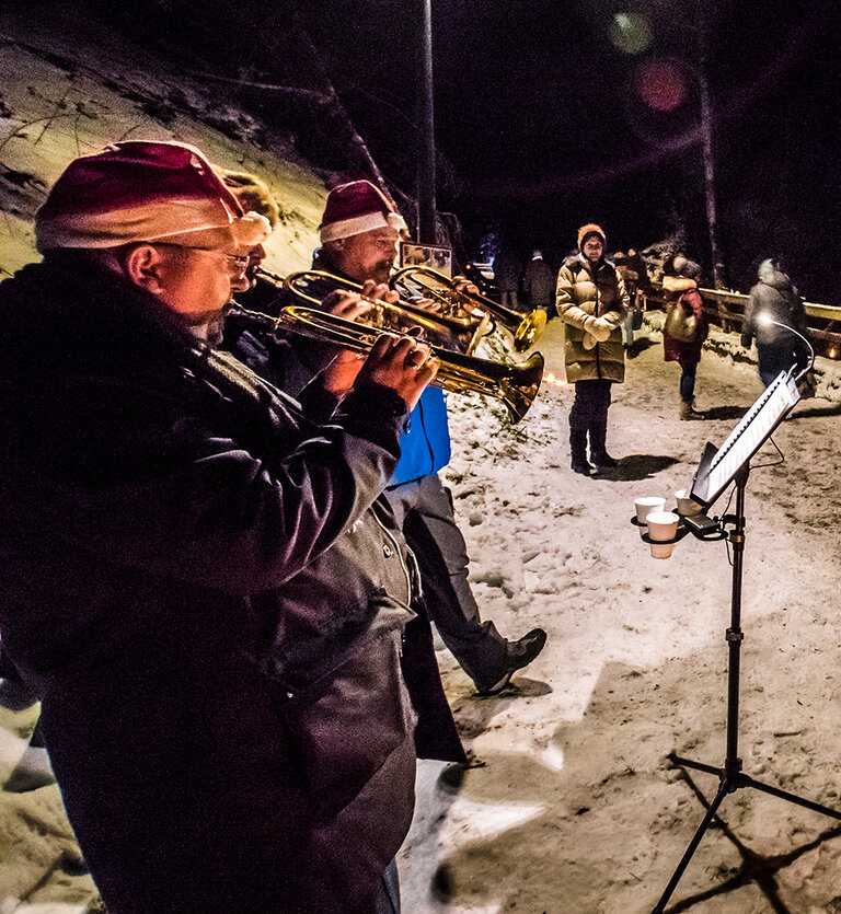 Es wird scho glei dumpa - musical Christmas sounds on Schladming's main square - Impression #2.2