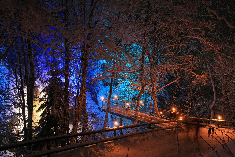 Advent Magic in the Talbachklamm - Impression #2.2 | © Herbert Raffalt