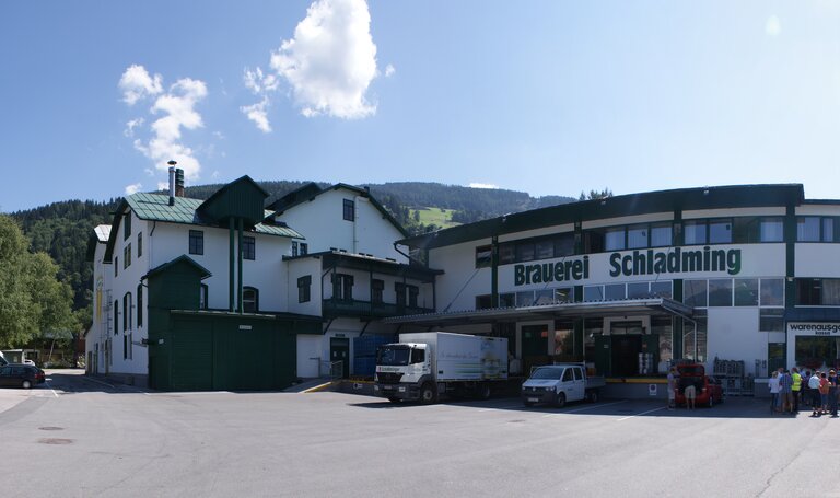 View of the brewery in Schladming