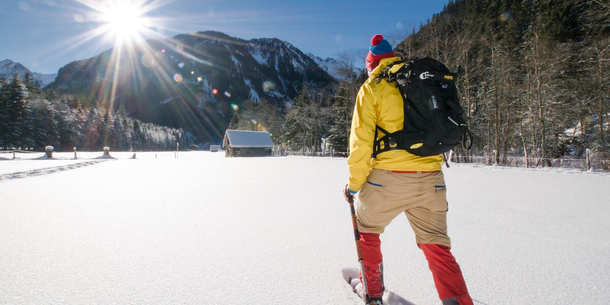 Snoeshoeing in Obertal | © Gerhard Pilz