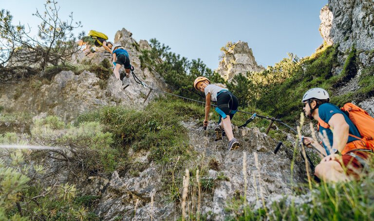 Jugendklettersteig | © Christine Höflehner