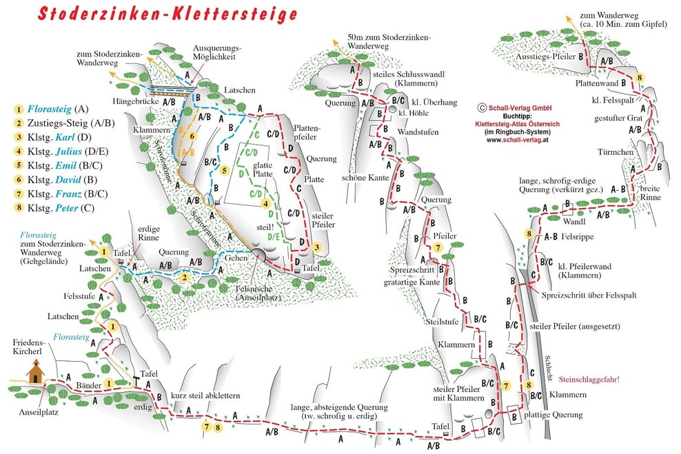 Stoderzinken - Klettersteige | © Schall Verlag GmbH