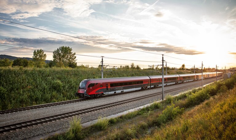 ÖBB Bahnfahrt Landschaft | © ÖBB Harald Eisenberger