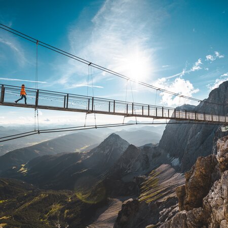 Hängebrücke am Dachstein | © Mathäus Gartner