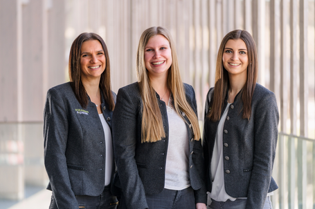 Incoming Team - Tanja Schweiger, Bibiane Schweighofer und Livia Lassacher | © Christine Höflehner