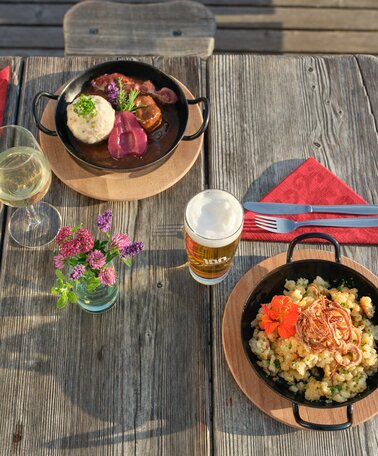 Hirschgulasch und Kansnockn | © Peter Burgstaller
