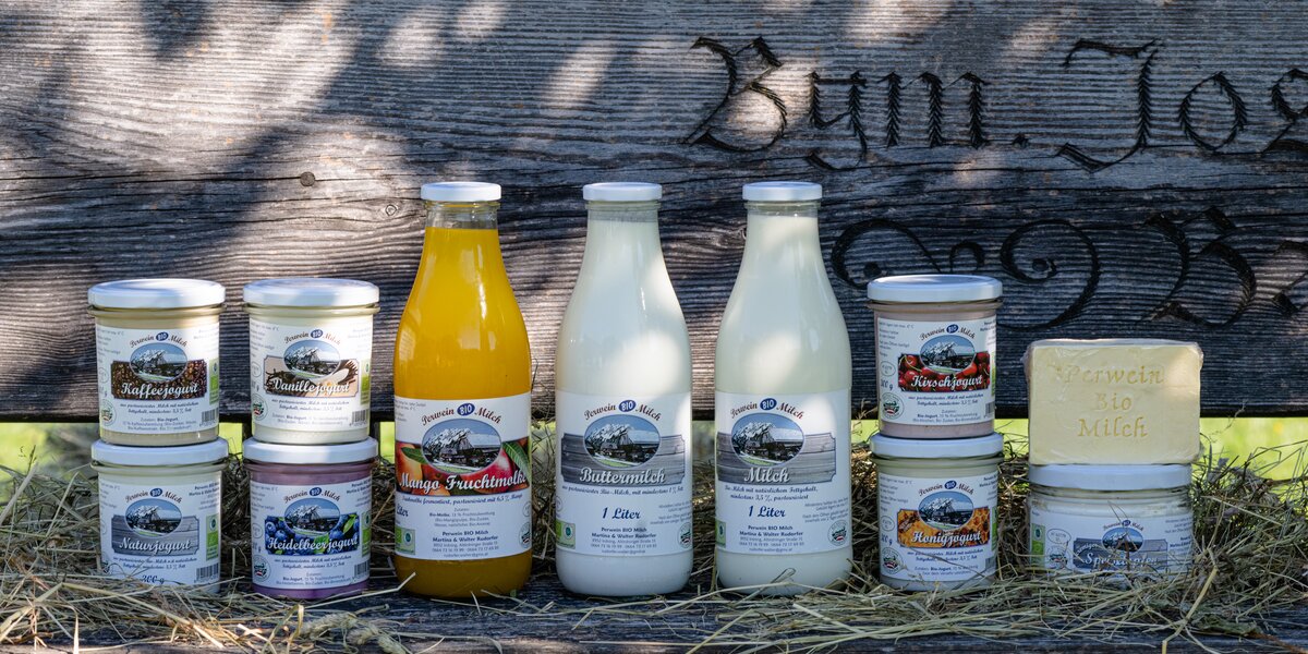 Milchprodukte von Perwein  | © Martina Siebenhandl