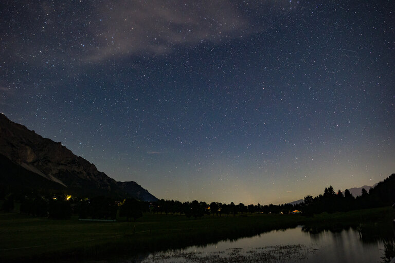 Sternenhimmel in der Ramsau | © Gerald Grünwald 